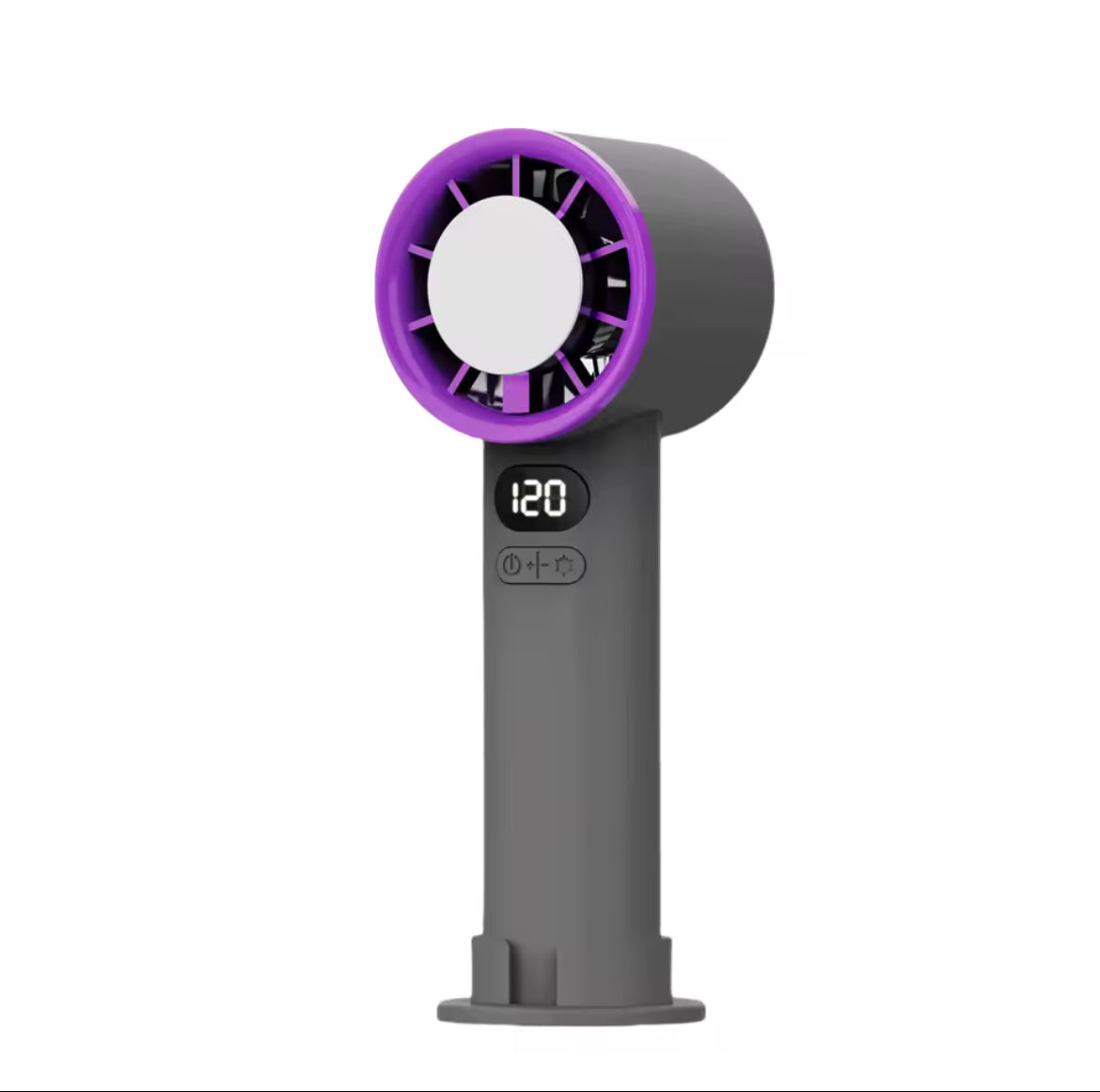 Mini Handheld Fan 120 Speed Portable Bladeless Desktop Fans Rechargeable Instant Cooling With Ice Mode For Men Women New